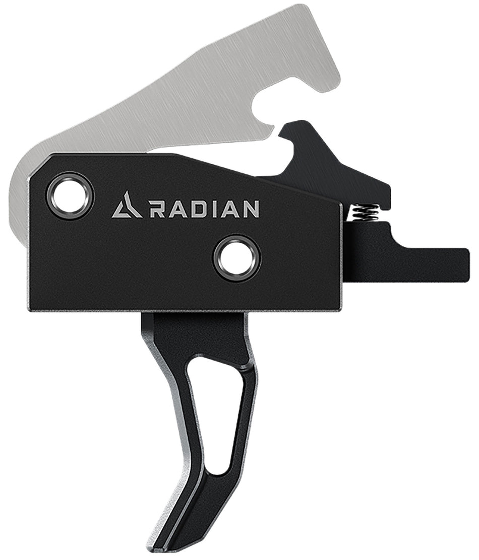 Radian ACC001 Vertex Curved Single-Stage Trigger Group, Black, Fits AR-15