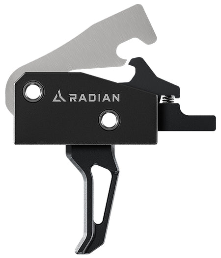 Radian ACC001 Vertex Flat Face Single-Stage AR Trigger, Black, 3.5-4 lb Pull