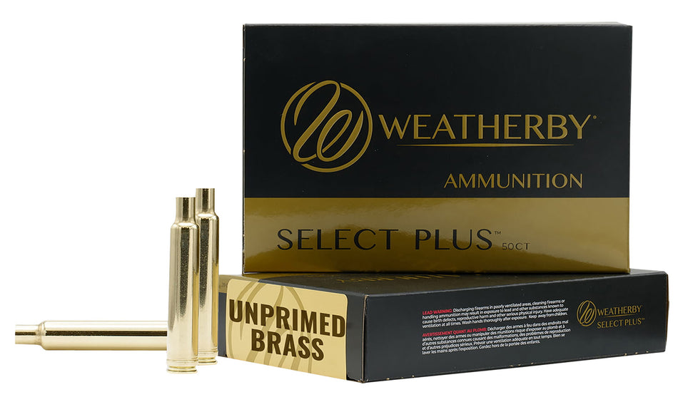 Weatherby 7mm PRC Precision Unprimed Rifle Brass 50/Box