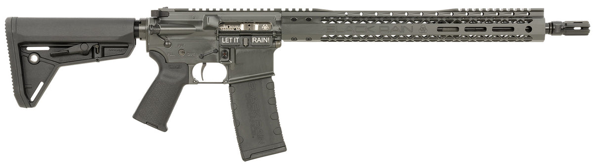 Black Rain Ordnance Spec 15+ SSP Rifle 5.56x45mm NATO 30+1, 16" Smoke Finish