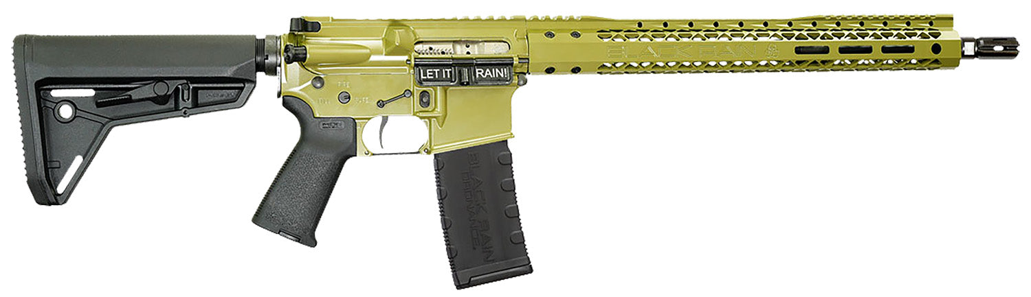 Black Rain Ordnance Spec 15+ SSP Rifle 5.56x45mm NATO 30+1, Bazooka Green