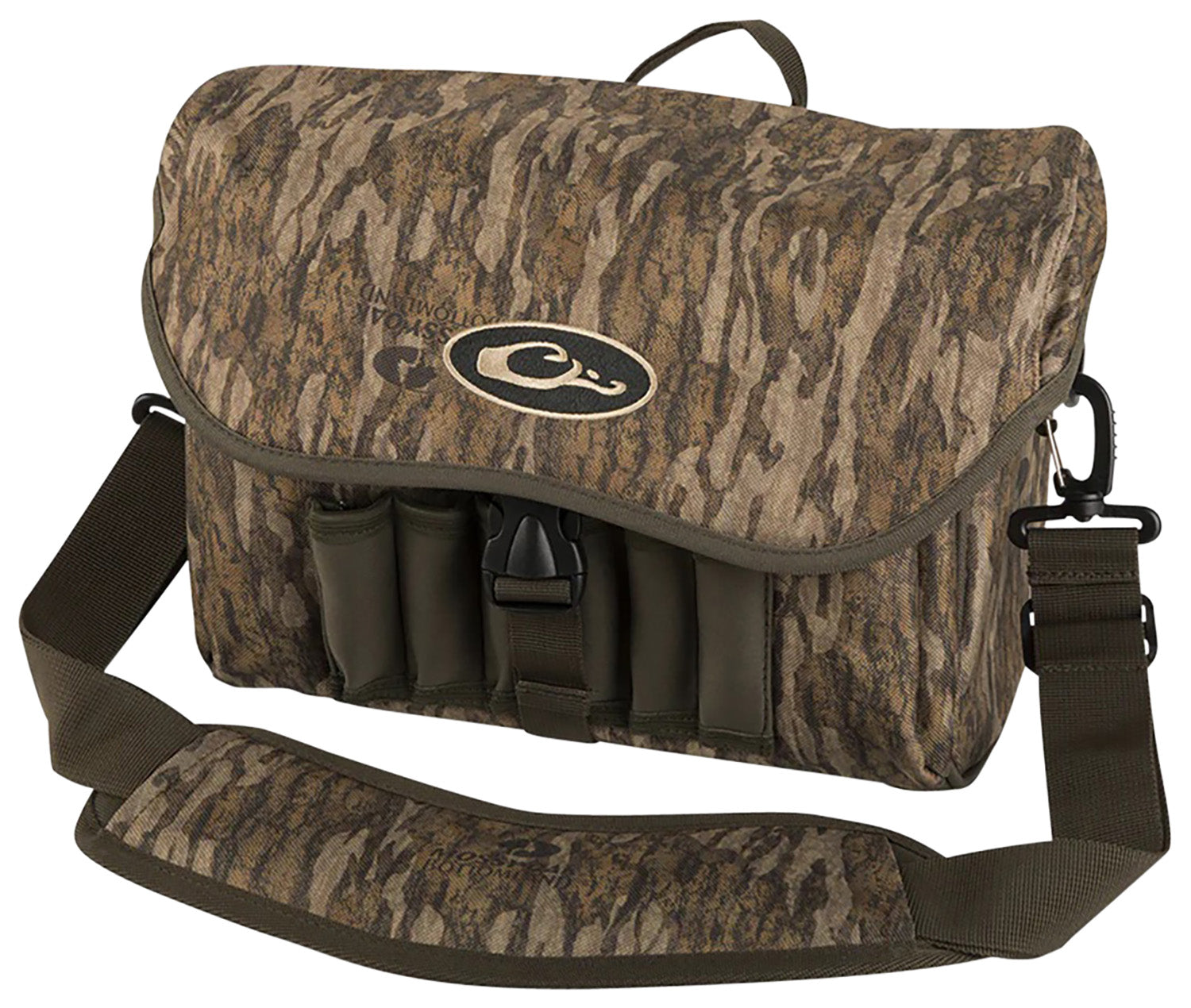 Drake Refuge Blind Bag Mossy Oak Bottomland HD-2 Zipper