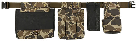 Drake Wingshooters Dove Belt Camo Black Game Bag Shell Bag Waist Buckle