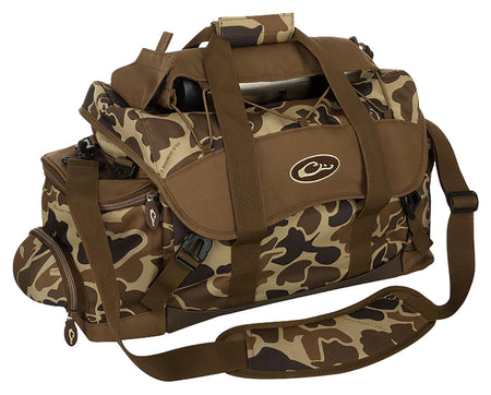 Drake Waterfowl DA2020016 Blind Bag Large 18-Pocket with Sunglass Pocket, Thermos Sleeve and Carry Handles