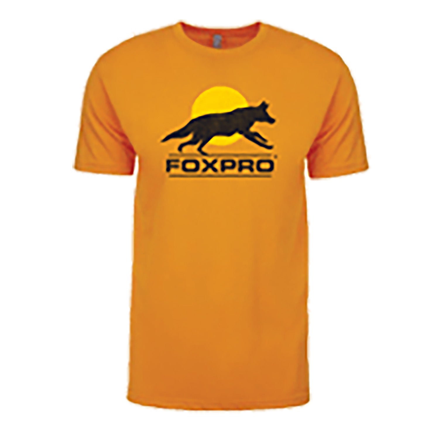 FOXPRO Sun Runner Orange Established Graphic Short Sleeve Tee Small