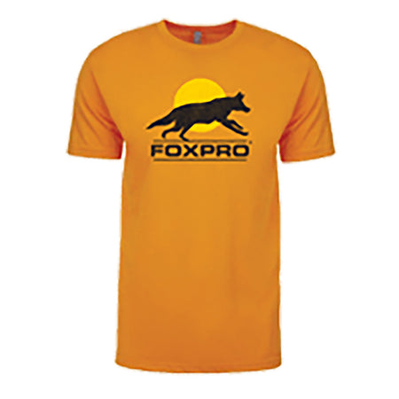 FOXPRO Sun Runner Orange Established Graphic Short Sleeve Tee Small
