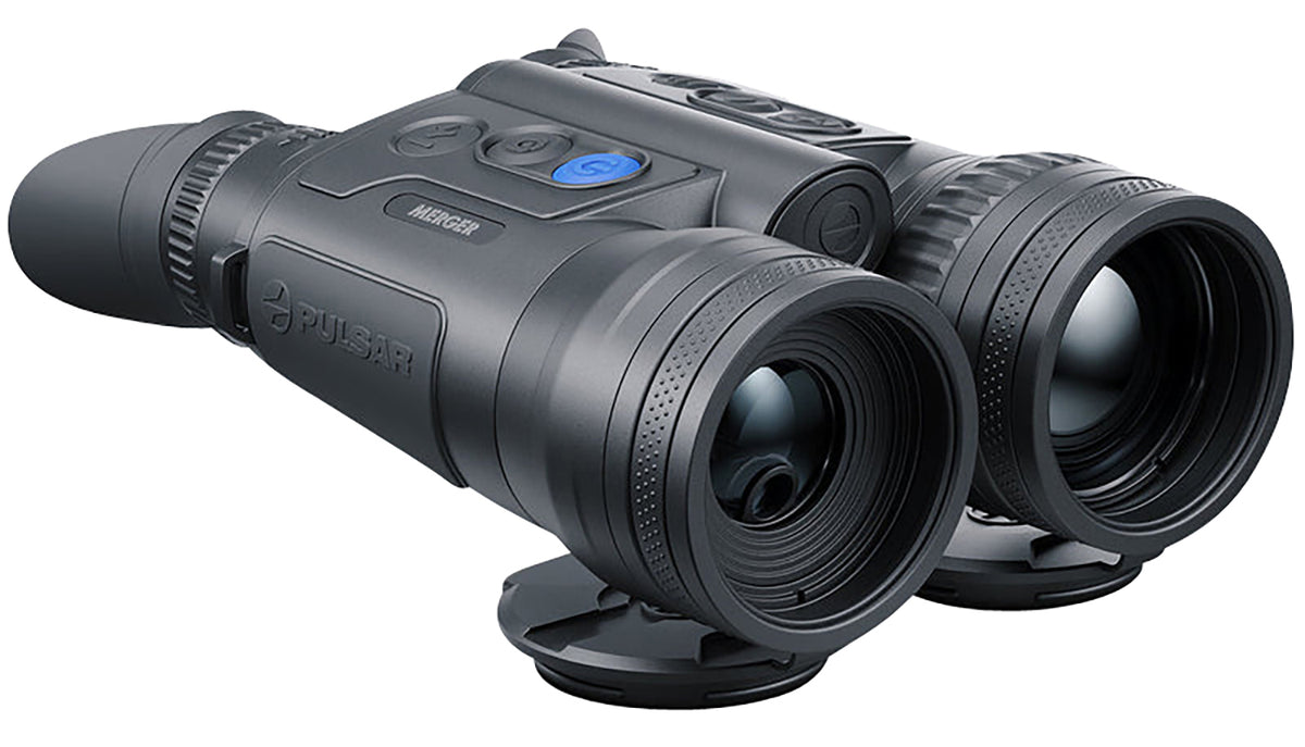 Pulsar Merger LRF XQ35 Compact Thermal Binocular with Rangefinder 3-12x 35mm 384x288 50Hz