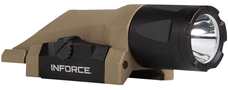 Inforce WML White Gen 3 Weapon Light FDE 450 Lumens LED Single CR123a Battery