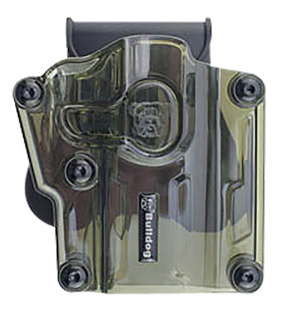 Bulldog MX004 OWB Multi Fit Transparent Green Polymer Paddle Mount Holster