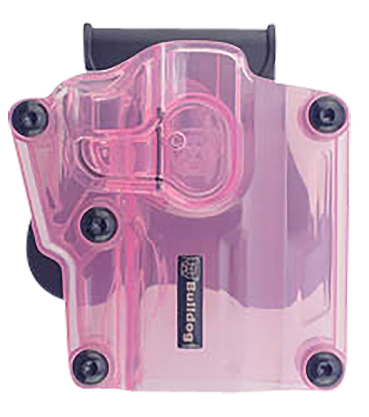 Bulldog MX006 OWB Multi Fit Transparent Pink Polymer Paddle Mount Holster
