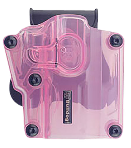 Bulldog MX006 OWB Multi Fit Transparent Pink Polymer Paddle Mount Holster