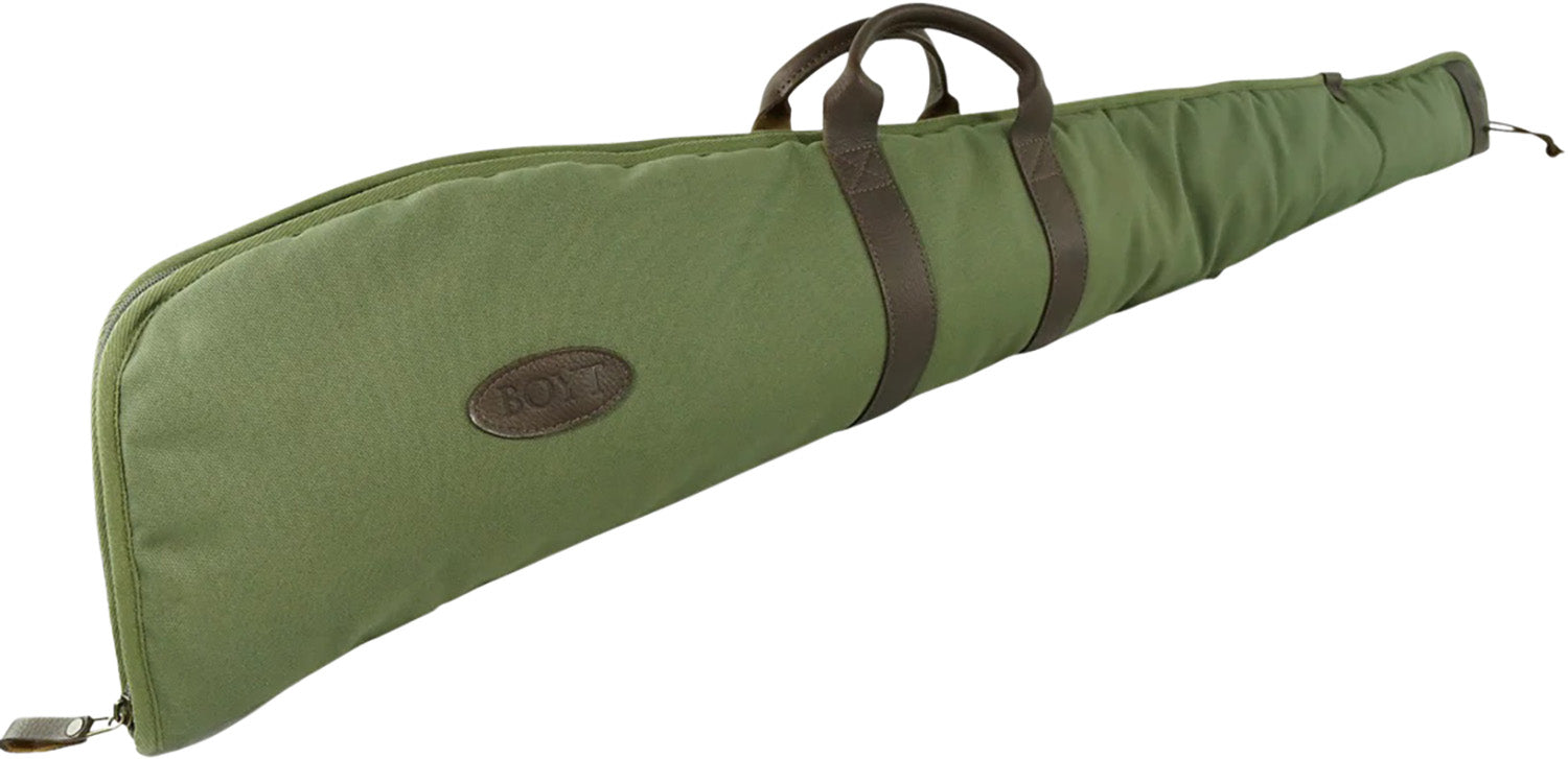 Boyt Harness 48" Green Canvas Rifle Case Quilted Flannel Lining Made in USA