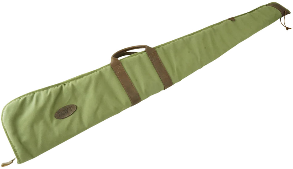 Boyt Harness 52" OD Green Canvas Shotgun Case Quilted Flannel Lining Made in USA