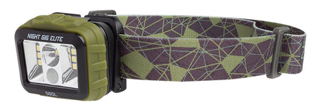 Browning Night Gig Elite USB Rechargeable Headlamp 560 Lumens White/Green LED Green