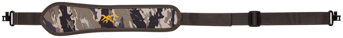 Browning Timber Adjustable Rifle Shotgun Sling - Black with Wide Shoulder Pad