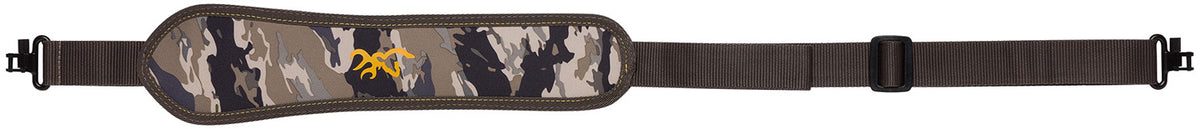 Browning Timber Adjustable Rifle Shotgun Sling - Ovix Camo with Wide Shoulder Pad