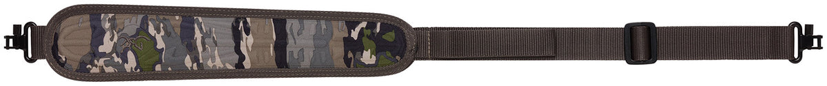 Browning Range Pro Vintage Tan Rifle Shotgun Sling with Non-Slip Foam Pad and Metal Swivels