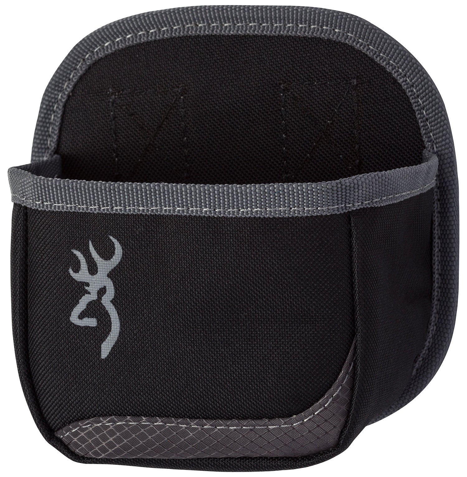 Browning Flash Black Gray Nylon Shotshell Box Carrier with Metal Belt Clip