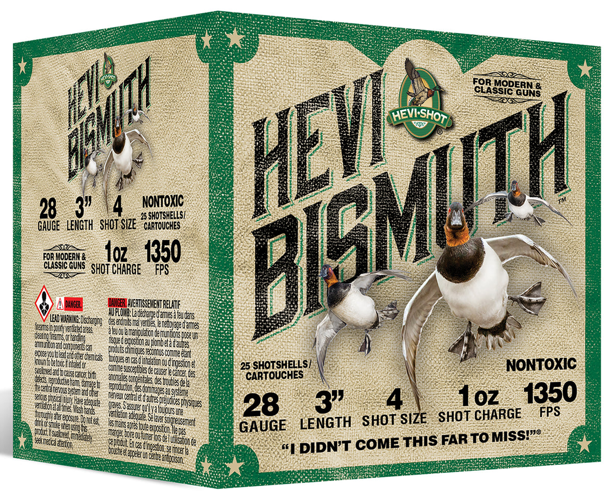 HEVI-Shot 28 Gauge HS18434 604544690538 604544690538 3" 1oz 4 Shot