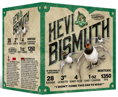 HEVI-Shot 28 Gauge HS18434 604544690538 604544690538 3" 1oz 4 Shot