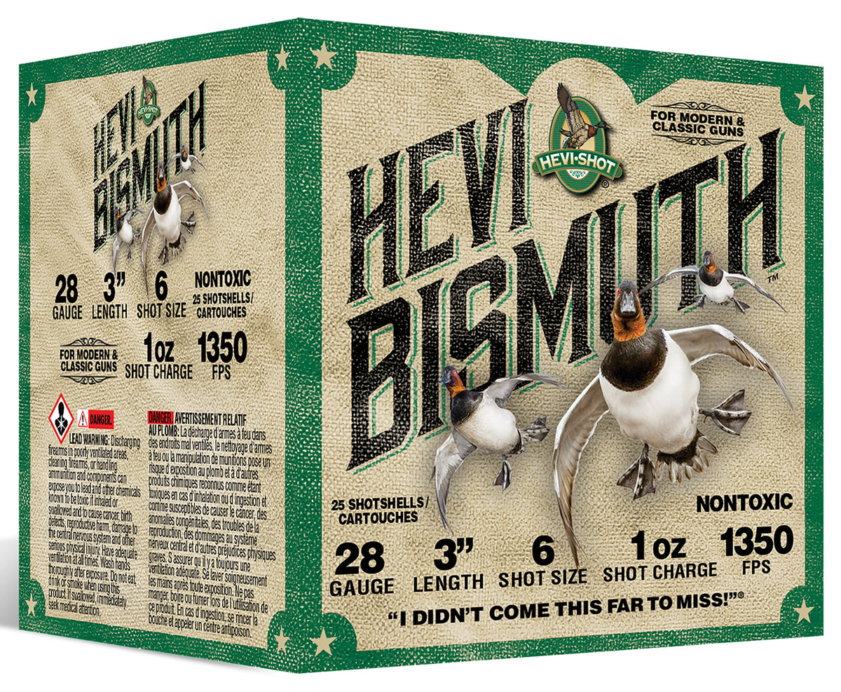 HEVI-Shot 28 Gauge HS18436 3" 1oz 6 Shot