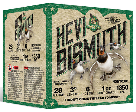 HEVI-Shot 28 Gauge HS18436 3" 1oz 6 Shot