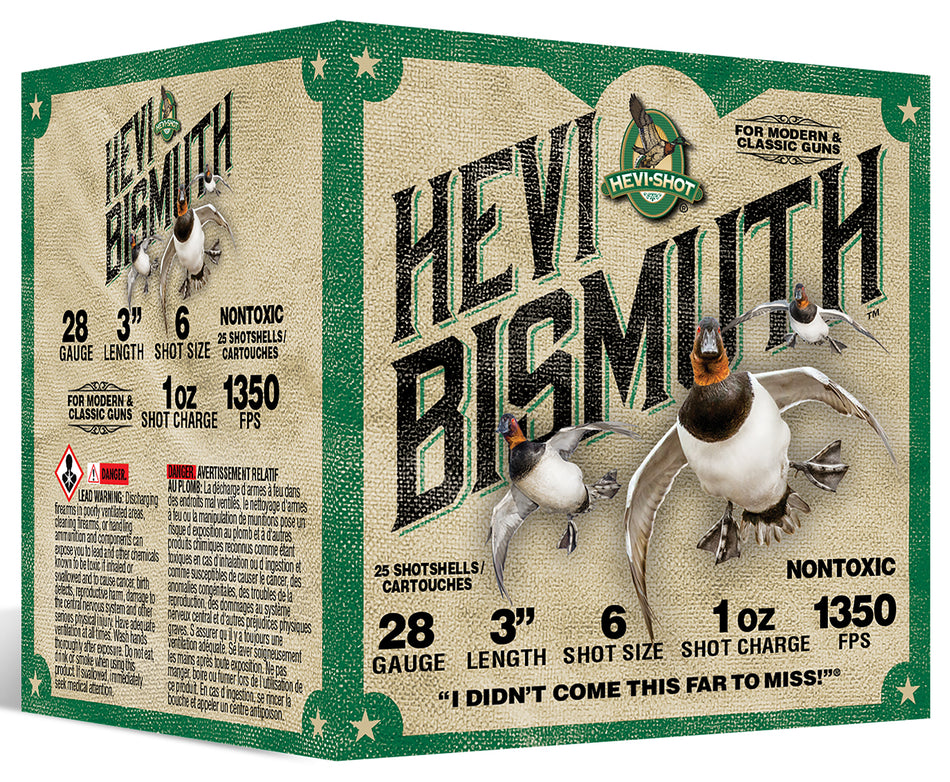 HEVI-Shot 28 Gauge HS18436 3" 1oz 6 Shot
