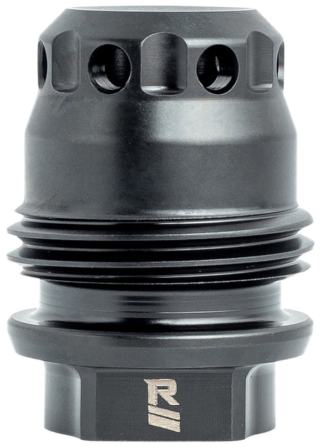 Rugged Suppressors MB021 M2 Muzzle Brake 338 Cal / 8.6mm 3/4"-24 tpi Dual Taper Locking System R.U.M. Compatible