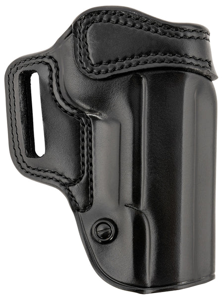 Galco AV212RB Avenger Outside Waistband Black Leather Holster for 1911 5" Barrel RH