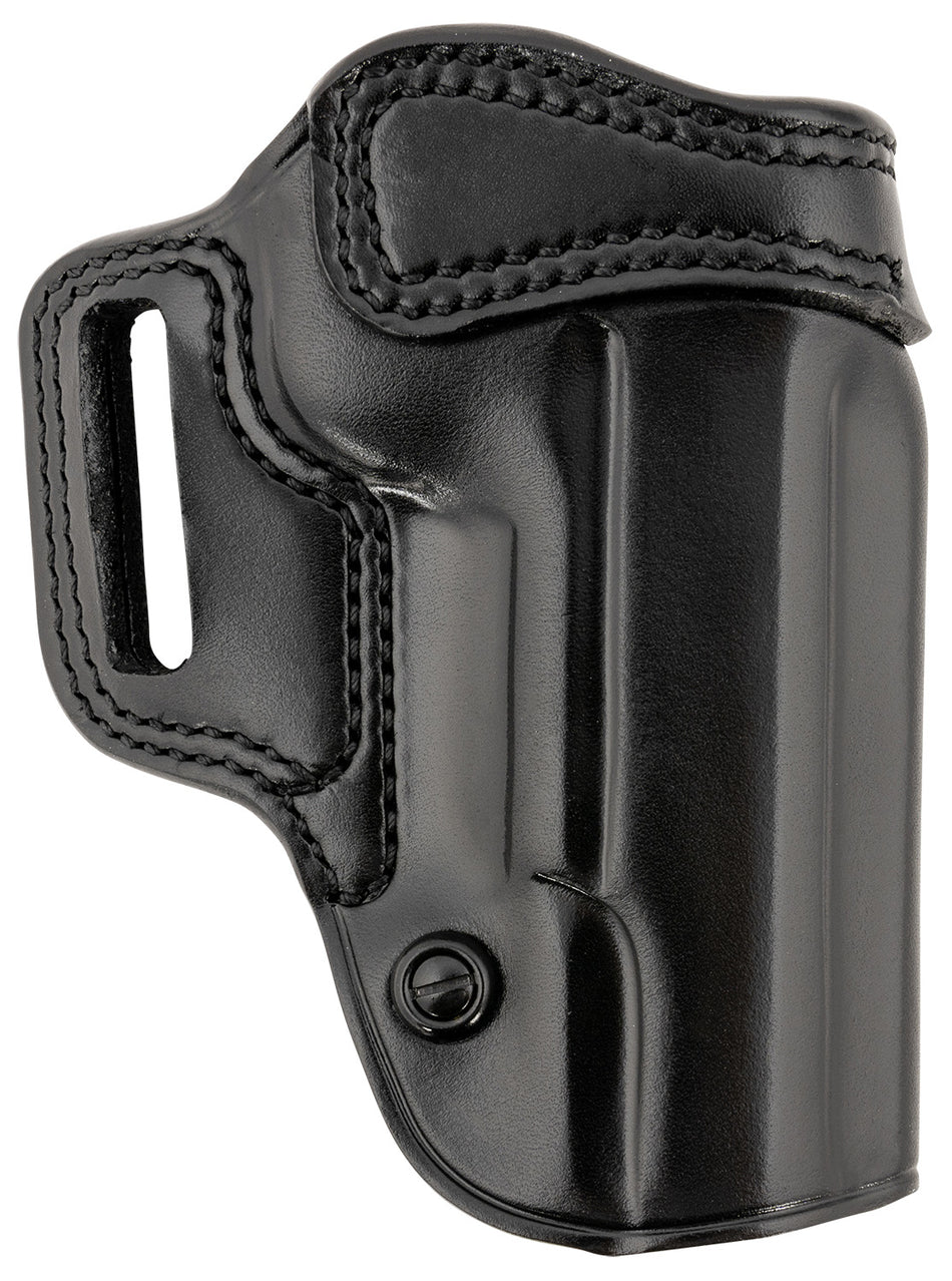 Galco AV212RB Avenger Outside Waistband Black Leather Holster for 1911 5" Barrel RH