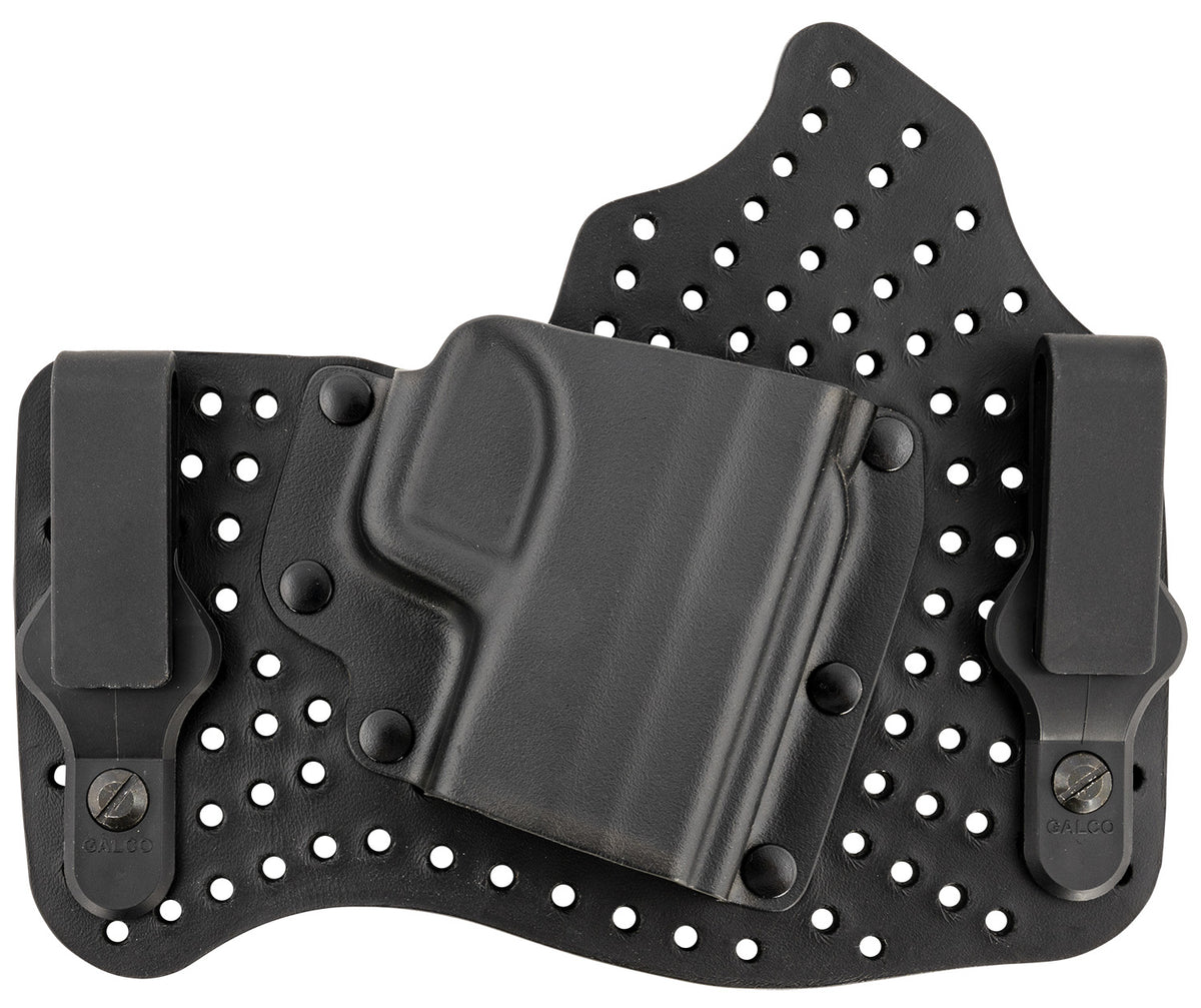 Galco KA662B KingTuk Air Inside Waistband Black Kydex Leather Holster Springfield XDS 3.30" RH