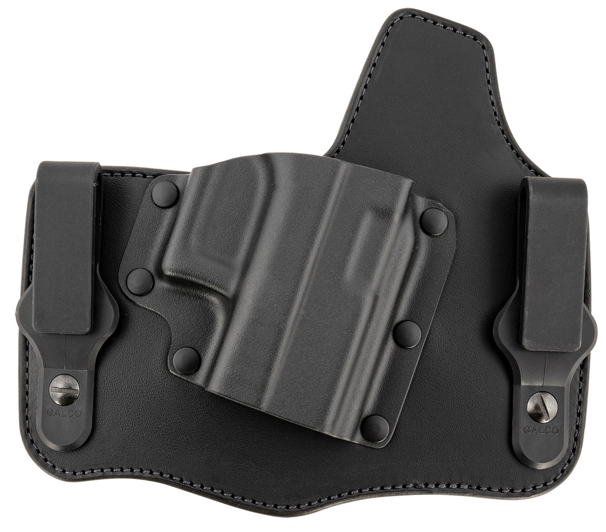 Galco KT800RB KingTuk Deluxe Inside Waistband Black Kydex Leather Holster Glock 43 RH