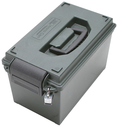 MTM Case-Gard AC11 Ammo Storage Can Forest Green Polypropylene 707 Cu In