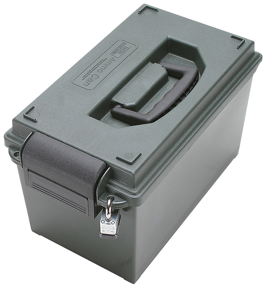 MTM Case-Gard AC11 Ammo Storage Can Forest Green Polypropylene 707 Cu In