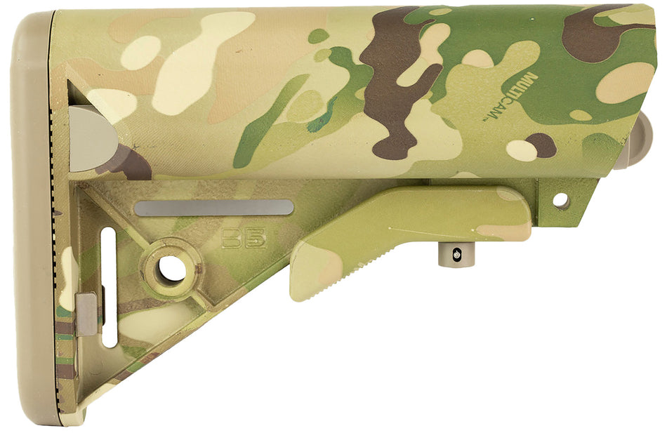 B5 Systems Enhanced SOPMOD Multi-Cam Synthetic Buttstock AR-Platform Mil-Spec Tube