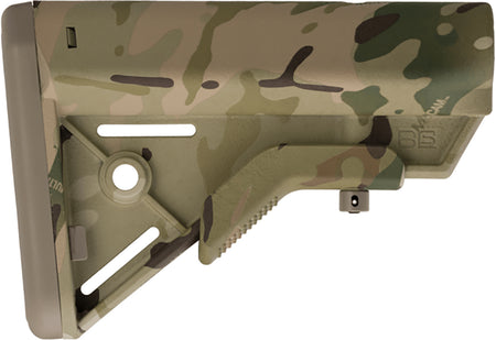 B5 Systems Bravo Multi-Cam Buttstock for AR-Platform Mil-Spec Receiver Extension