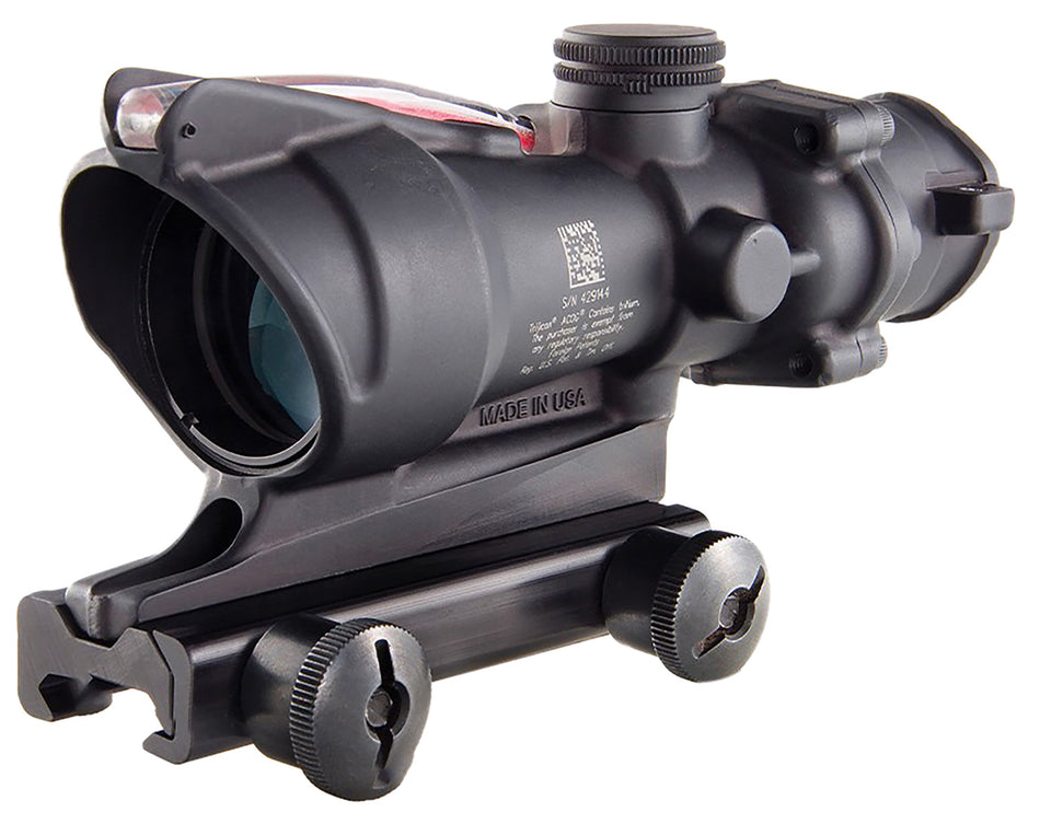 Trijicon ACOG TA31D100288 Matte Black 4x32mm Illuminated Red Chevron Reticle .223/5.56 BDC