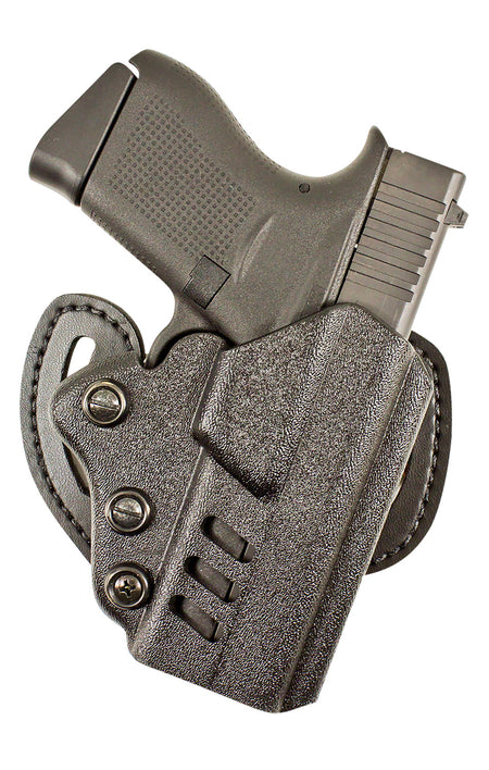 DeSantis 042KAB2Z0 Facilitator OWB Black Kydex Belt Slide Holster for Glock 17/17 Gen5/22/31/47 RH