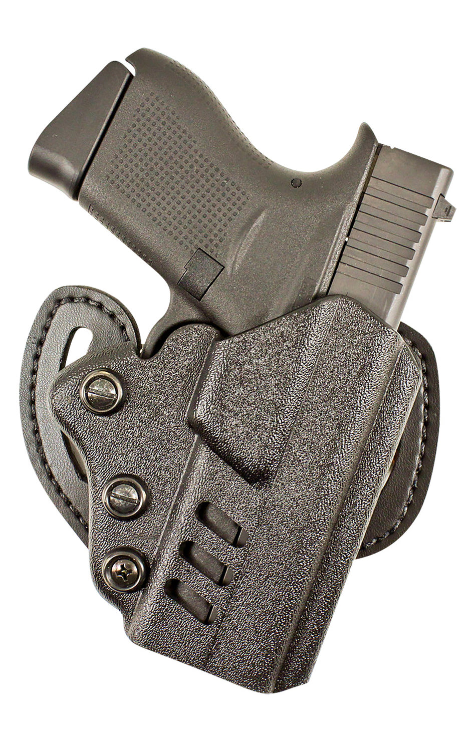 DeSantis 042KAB2Z0 Facilitator OWB Black Kydex Belt Slide Holster for Glock 17/17 Gen5/22/31/47 RH