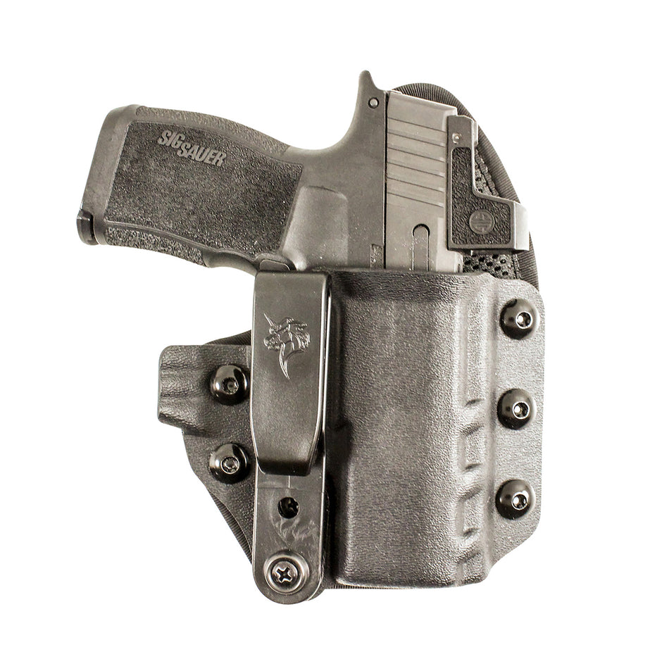 DeSantis 206KA6VZ0 Uni-Tuk IWB Black Kydex Belt Clip Holster for Glock 19/19X/23/32/45 RH