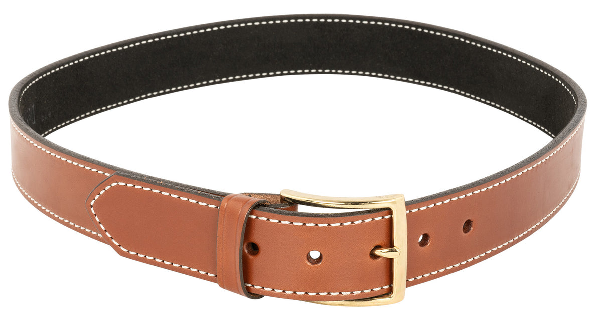 DeSantis B12TL38Z0 Tan Leather Belt 38" 1.50" Wide Suede Lined Removable Buckle