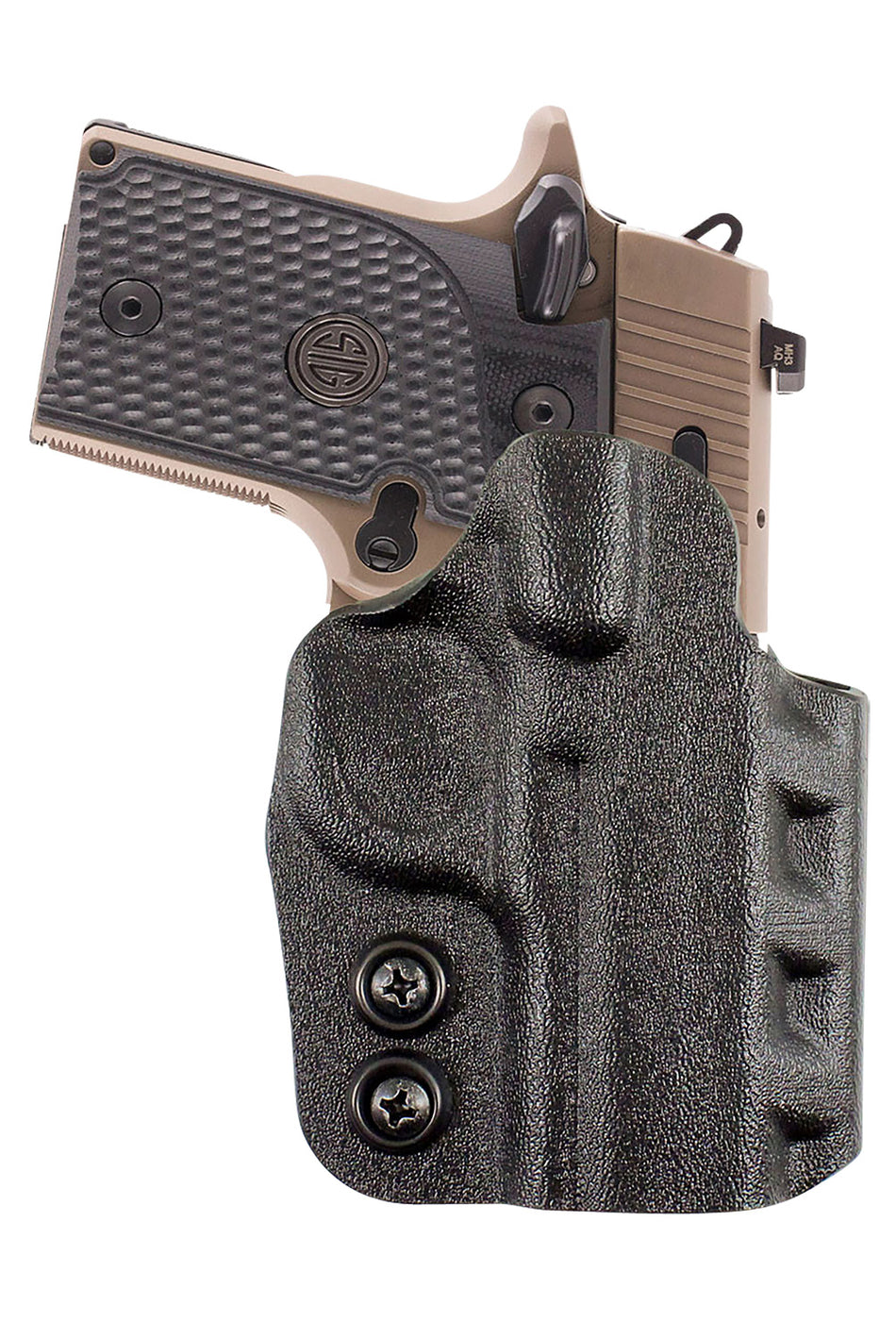DeSantis D94KA5PZ0 Cazzuto OWB Black Kydex Paddle Holster for FN 509/509 Tactical/509C RH