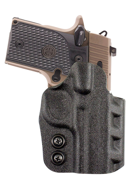 DeSantis D94KA7QZ0 Cazzuto OWB Black Kydex Paddle Holster for Ruger 57 RH