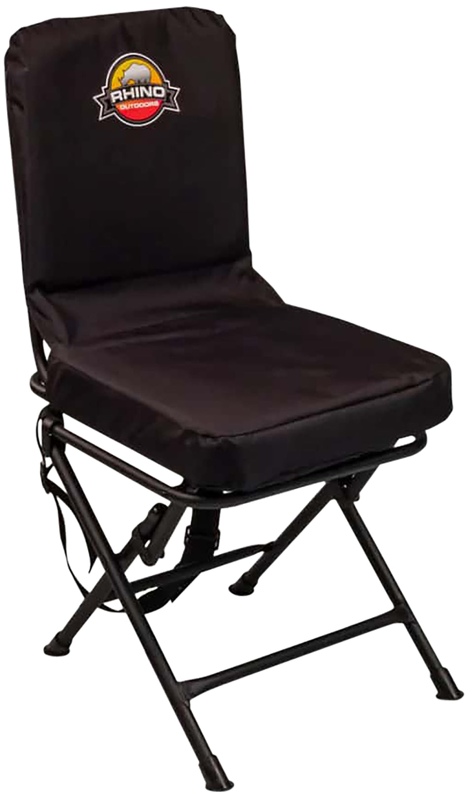 Rhino Blinds RC2281 360-Degree Swivel Padded Hunting Chair Black Polyester