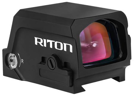 Riton 1 Tactix EED Enclosed Emitter Red Dot Black 1x 2 MOA Dot Reticle