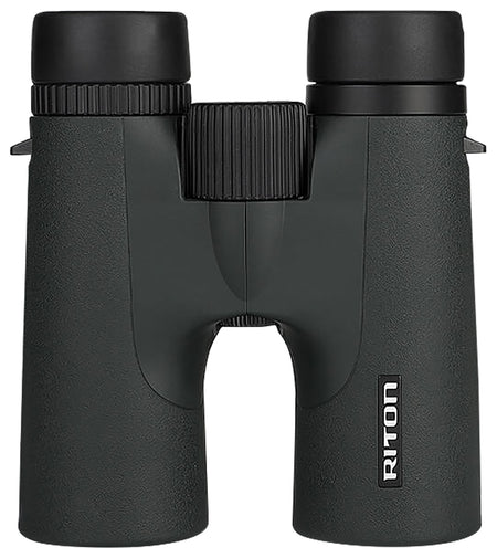 Riton Optics 5 Primal 10x42 ED Bak4 Prism Center Focus Aluminum Binoculars Black Rubber Armor