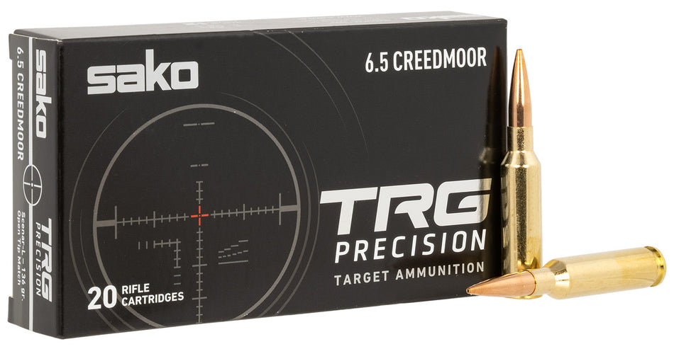 Sako 6.5mm Creedmoor JASTRG65CM136Bá TRG Precision Hollow Point HP 136 Grain