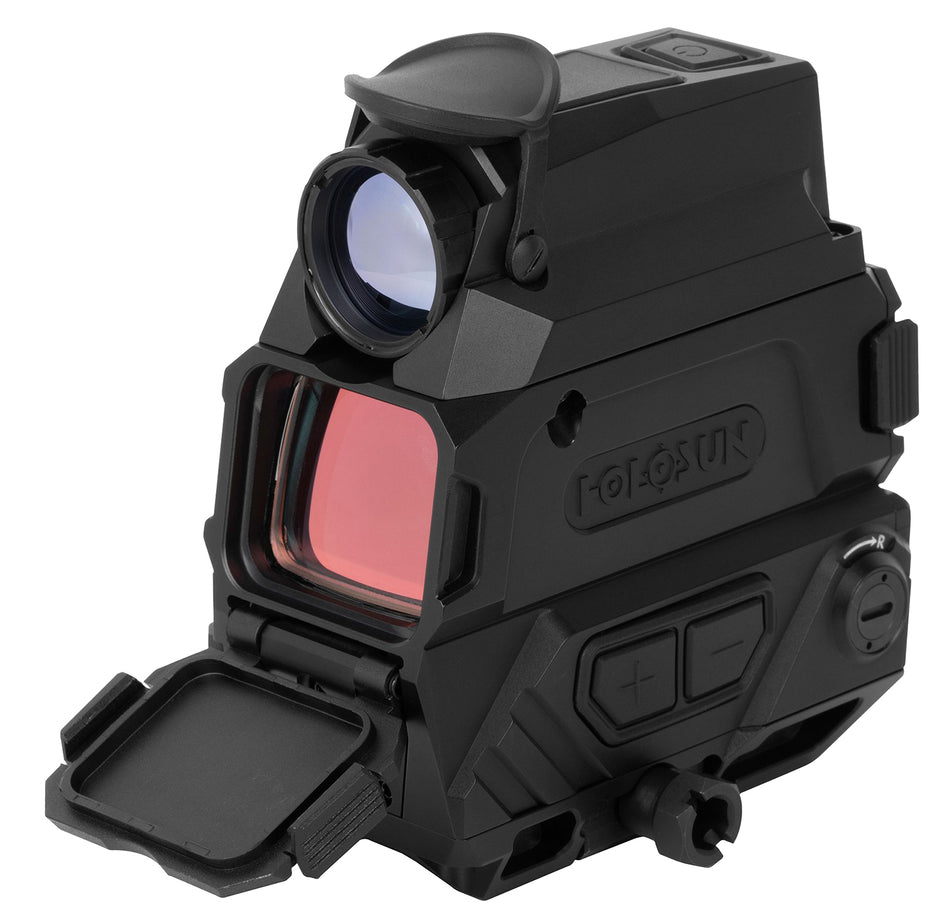 Holosun DRS-TH Digital Thermal Fusion Reflex Sight Black 1x/5x 2 MOA Red Dot / 65 MOA Circle Overlay