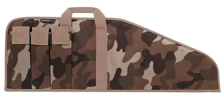 Bulldog Pit Bull BD49938TBC 38" Throwback Camo Floatable Nylon Rifle Case with Tricot Lining and Velcro Magazine Pouches