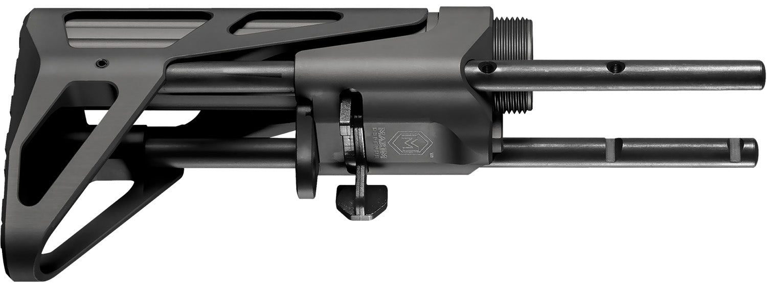 Maxim Defense CQB Gen 7 Mil-Spec AR-15 Stock Assembly, Black, 4 Adjustable Positions, Buffer & Tube Included
